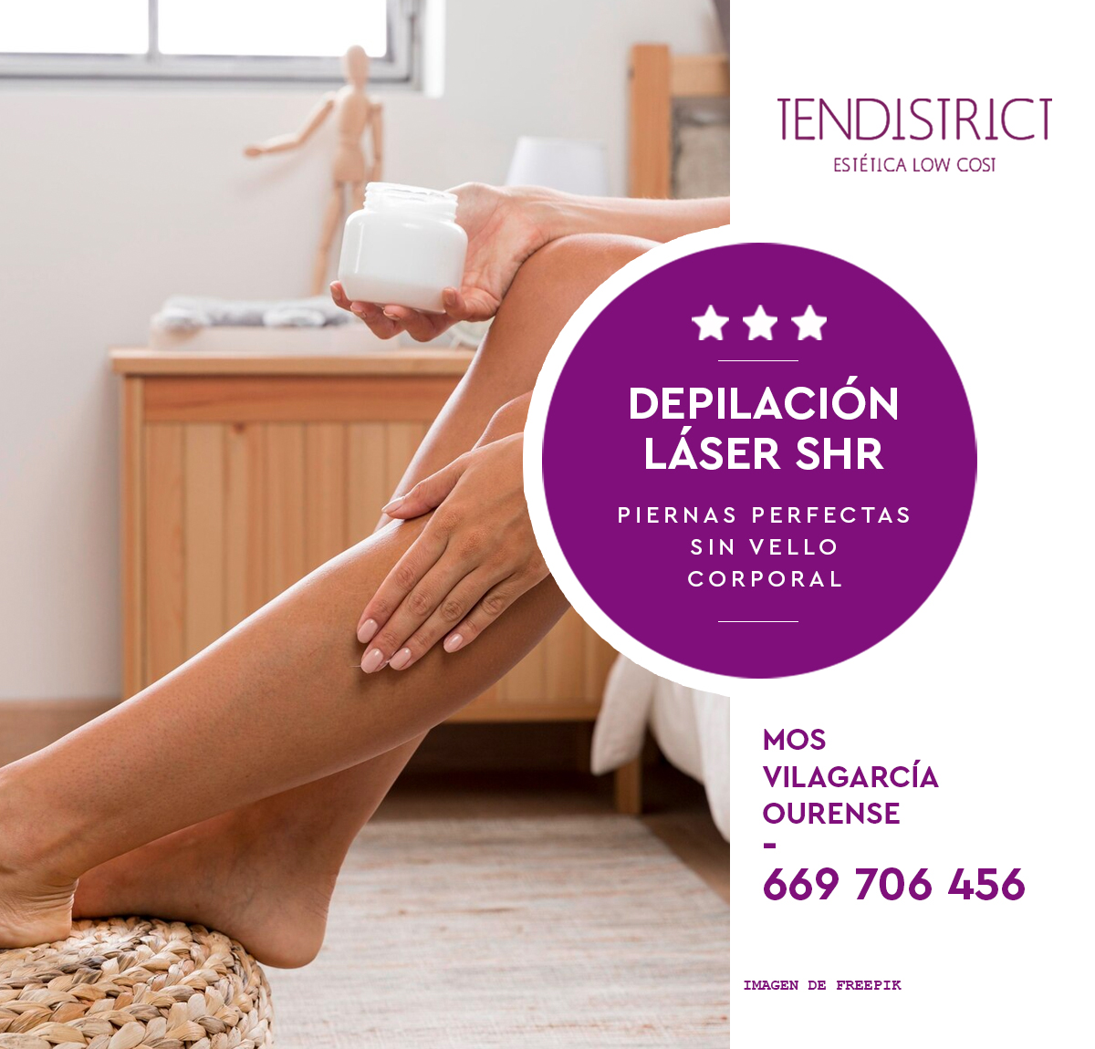 Depilación laser SHR galicia