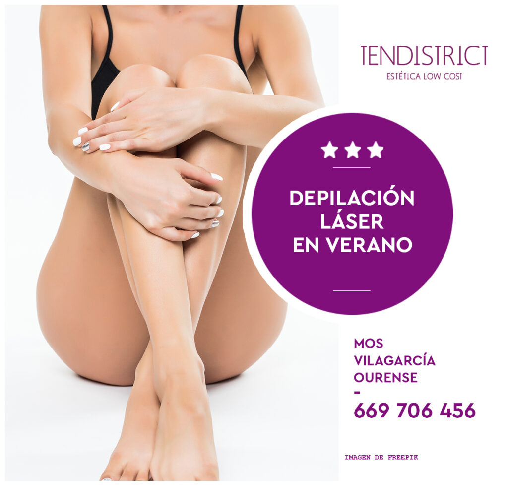 Tratamiento de depilacion láser en verano