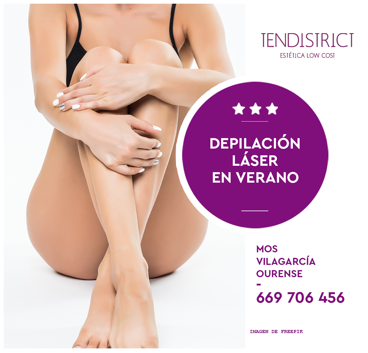 Tratamiento de depilacion láser en verano