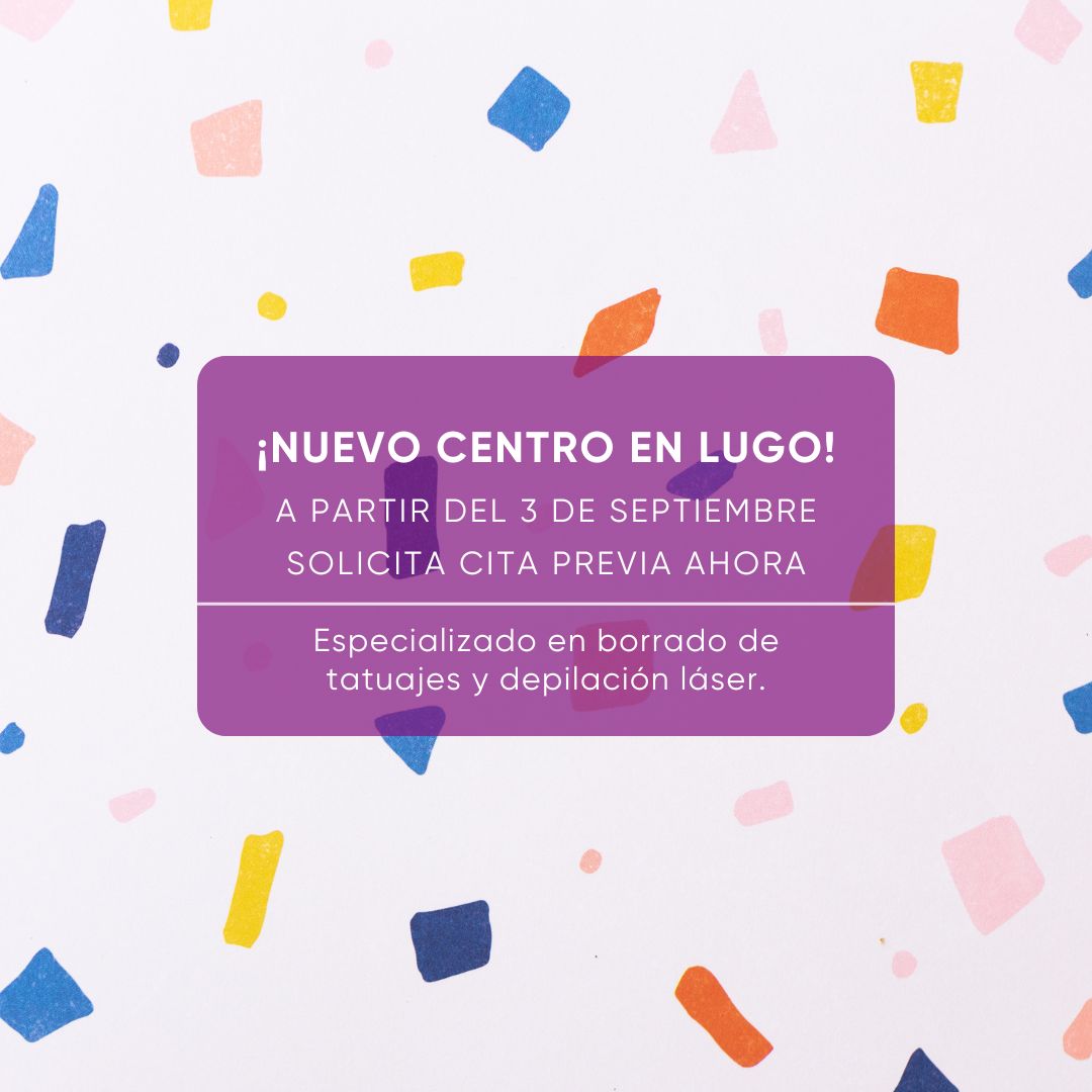 Centro de estetica y eliminación de tatuajes en Lugo